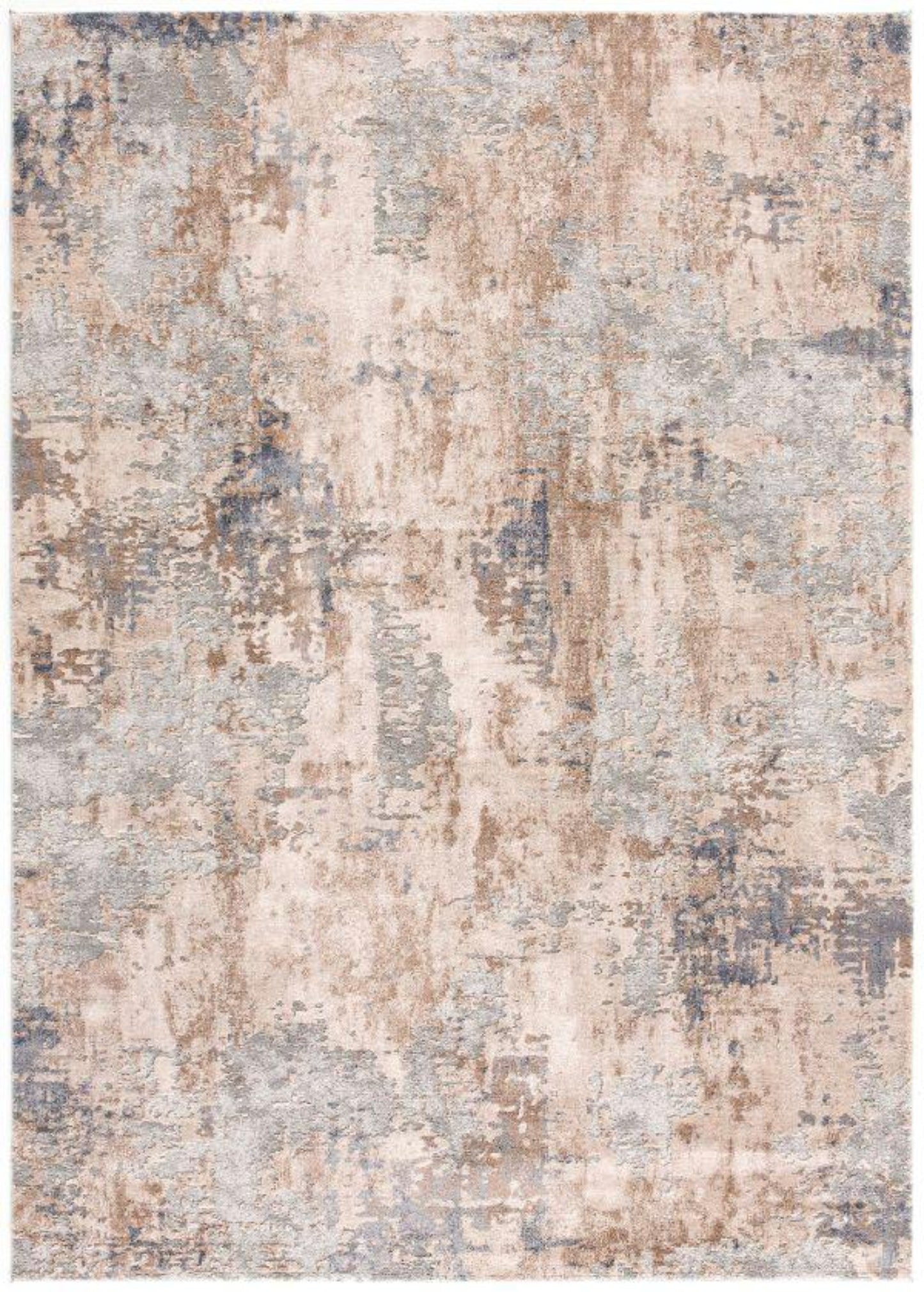 Vogue Abstract Contemporary Grey Rug