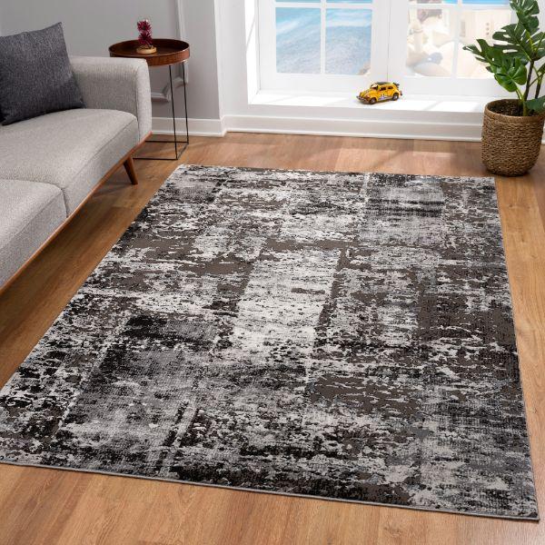 Vogue Scandinavian Contemporary Grey Rug