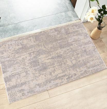 Tapis gris contemporain scandinave Vogue