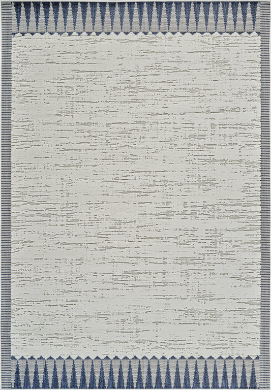 Tapis crème moderne abstrait Maise