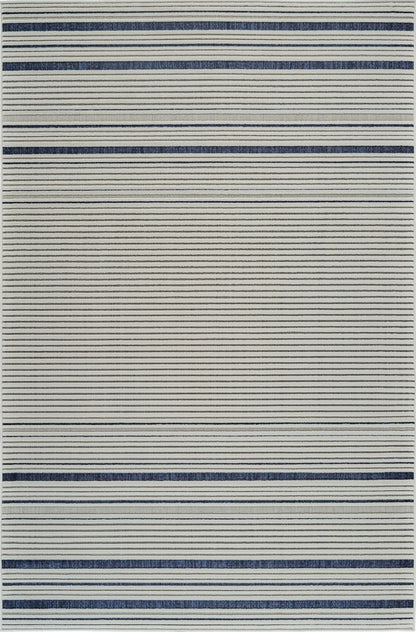 Tapis crème moderne abstrait Maise