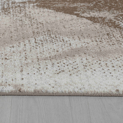 Tapis marron abstrait moderne Sakarya