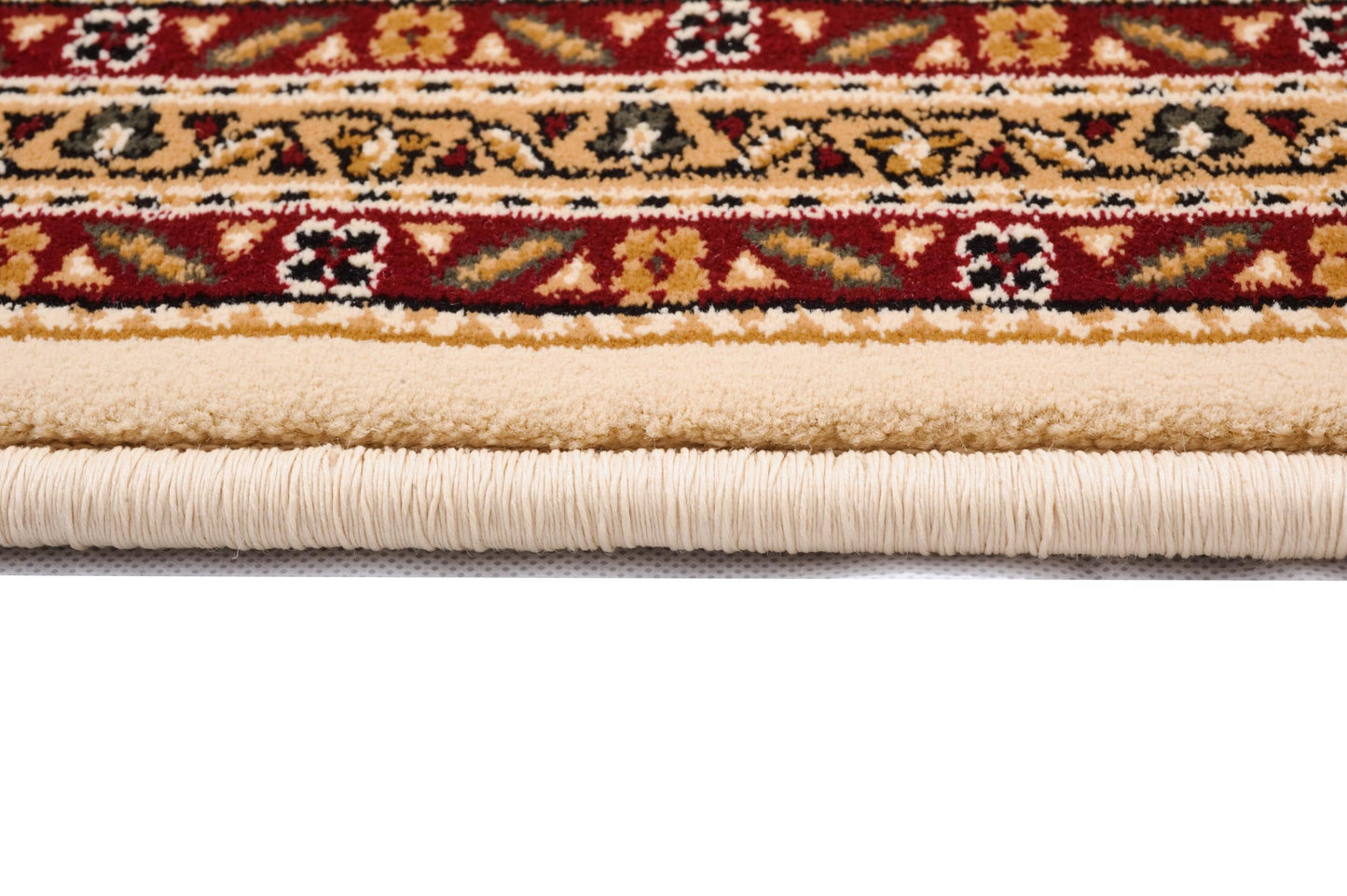 Majestic Moroccan Traditional Beige Rug