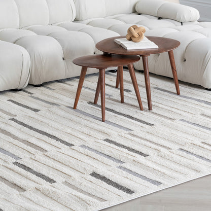 Maison Modern Abstract Beige Rug