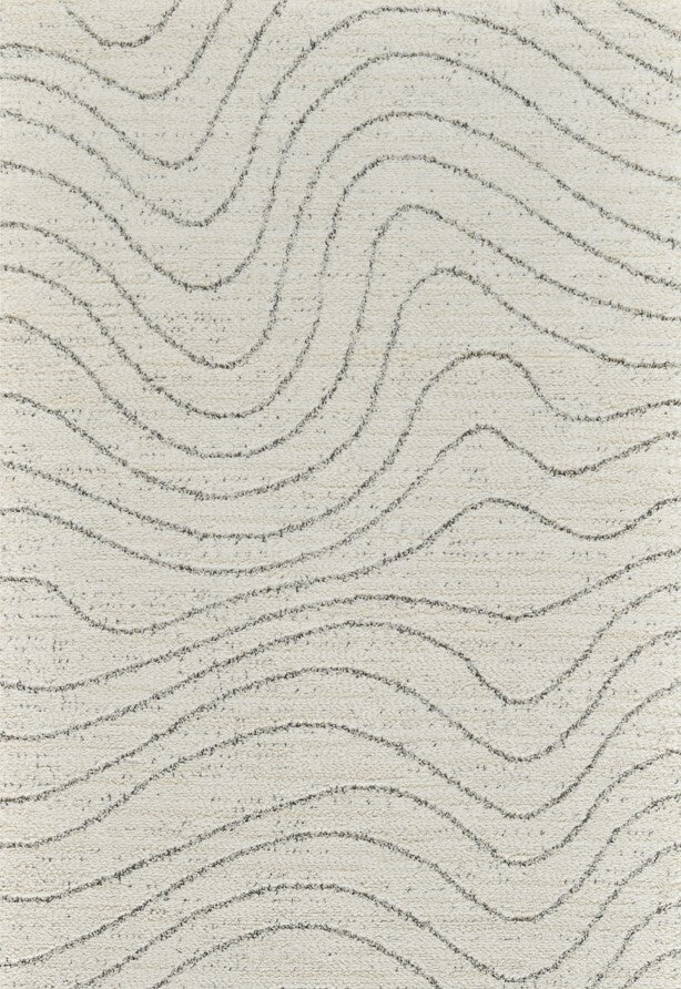 Tapis beige moderne abstrait Casa