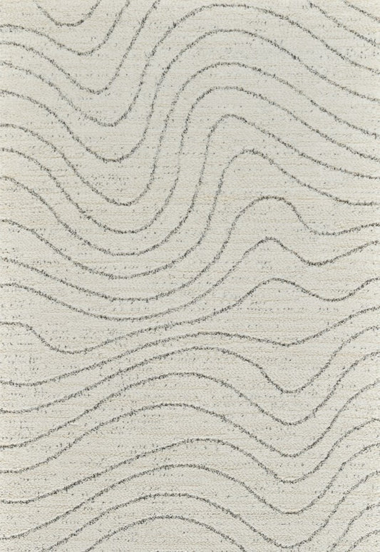 Casa Abstract Modern Beige Rug