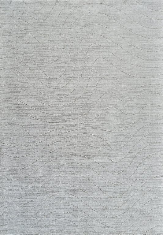 Tapis gris moderne abstrait Casa