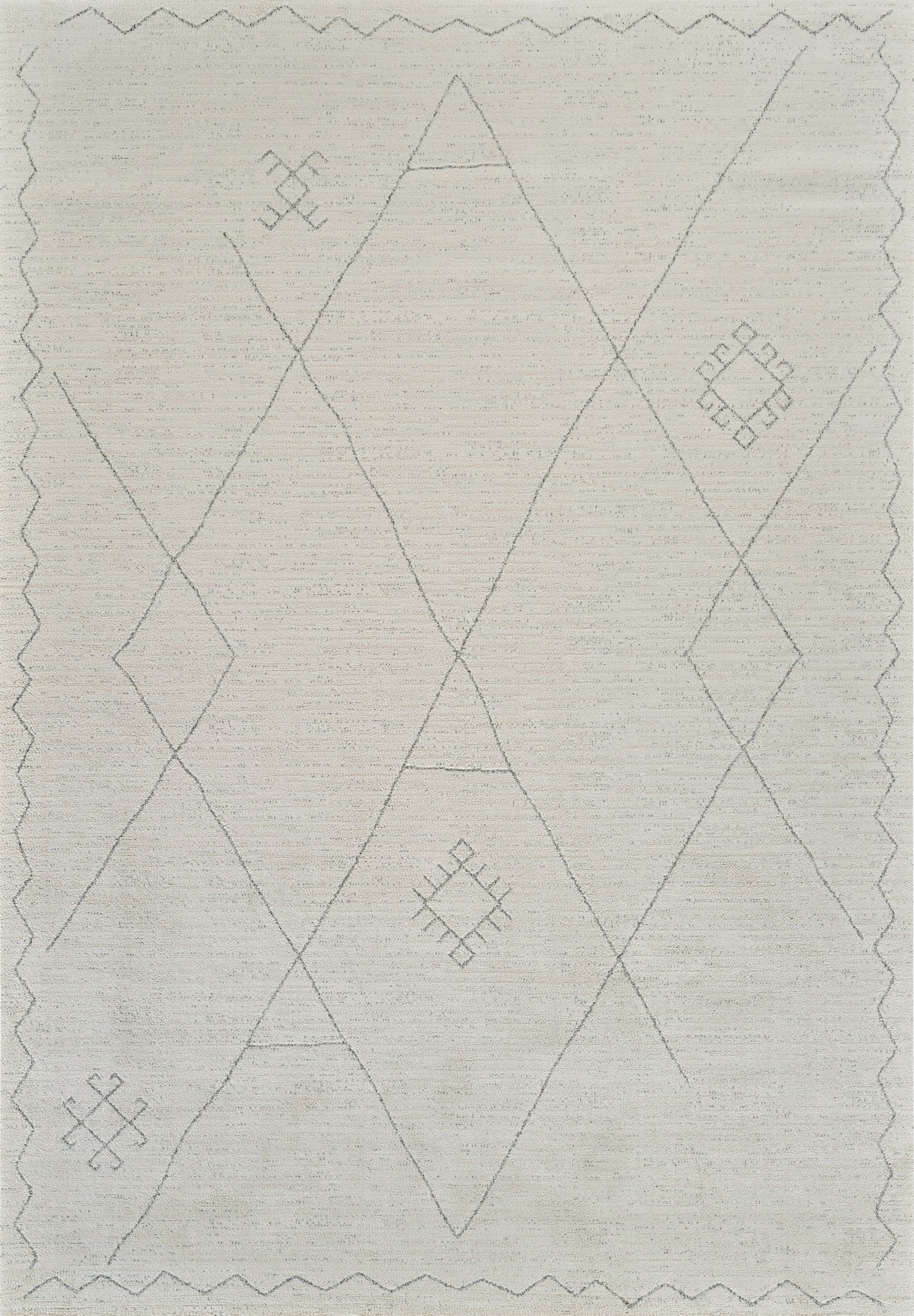 Tapis beige bohème abstrait Casa