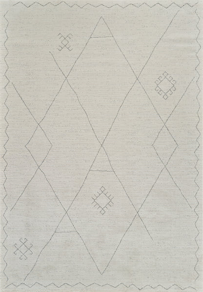 Casa Abstract Boho Beige Rug