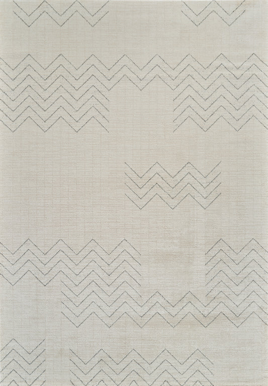 Casa Abstract Boho Beige Rug