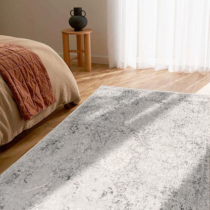 Tapis gris moderne Mirage Boho