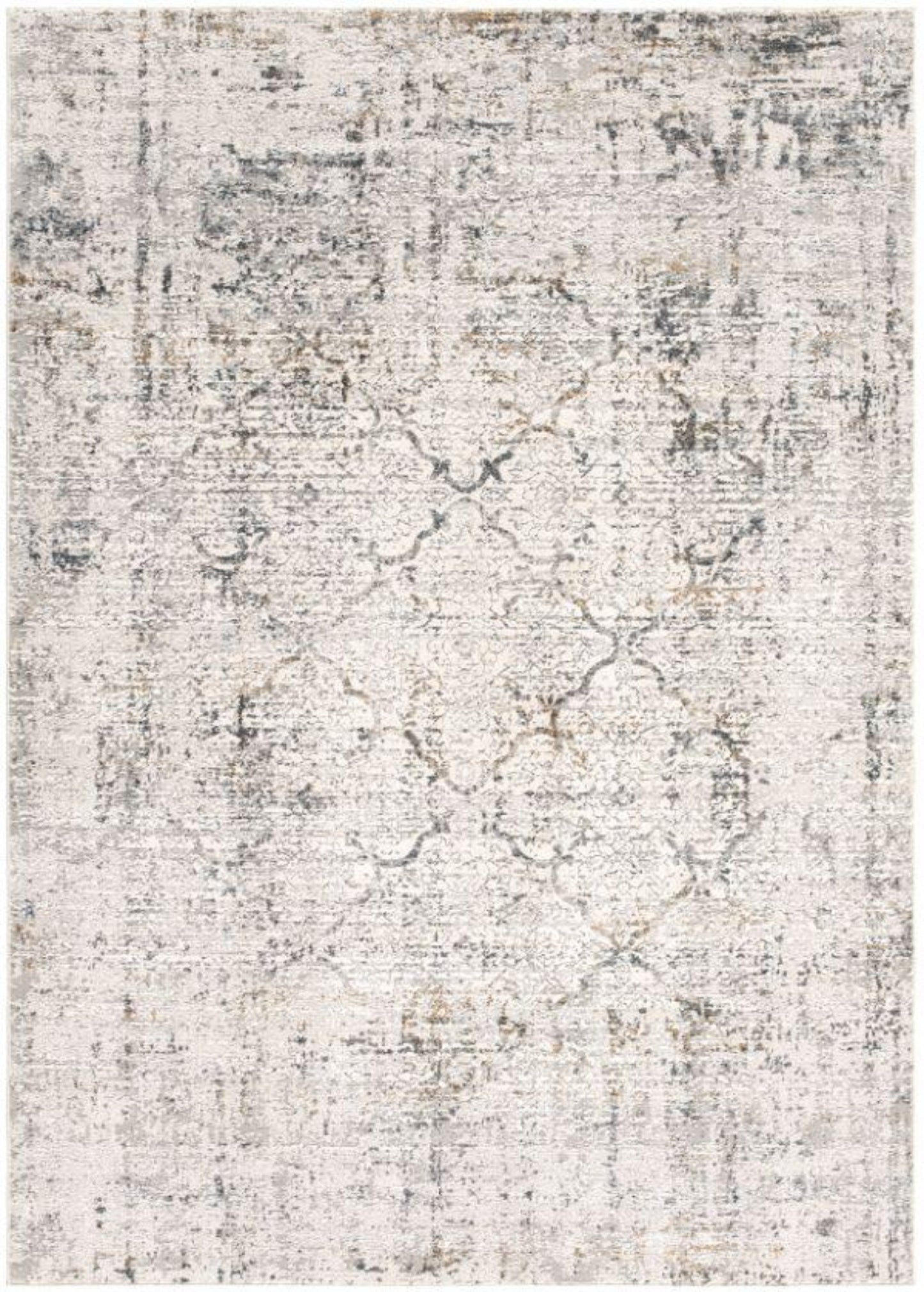 Tapis gris transitionnel marocain Mirage