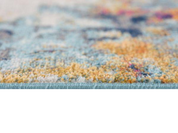 Savannah Boho Abstract Yellow Rug