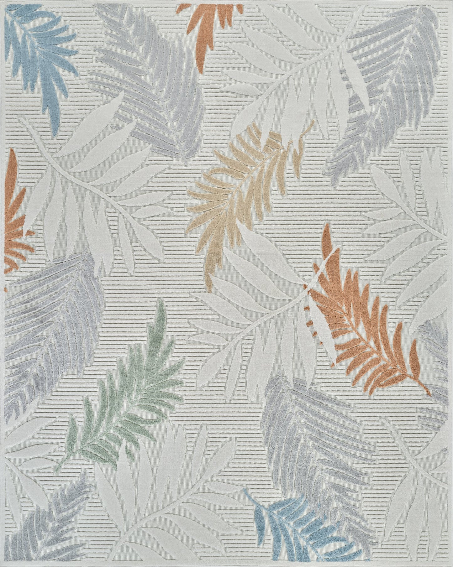 Alfombra Abstract Floral Cream Rug - Area Rugs - Rug Branch