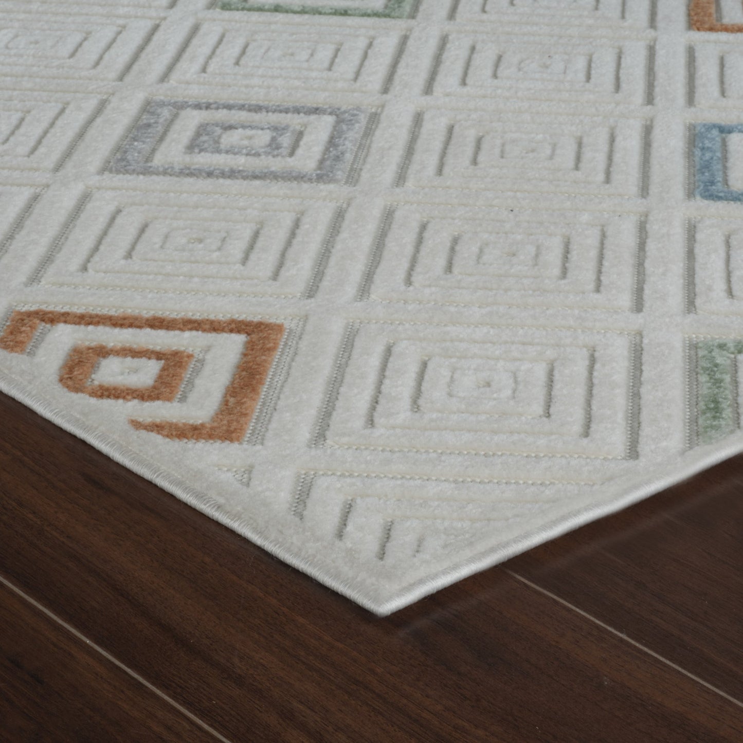 Alfombra Abstract Modern Cream Rug - Area Rugs - Rug Branch