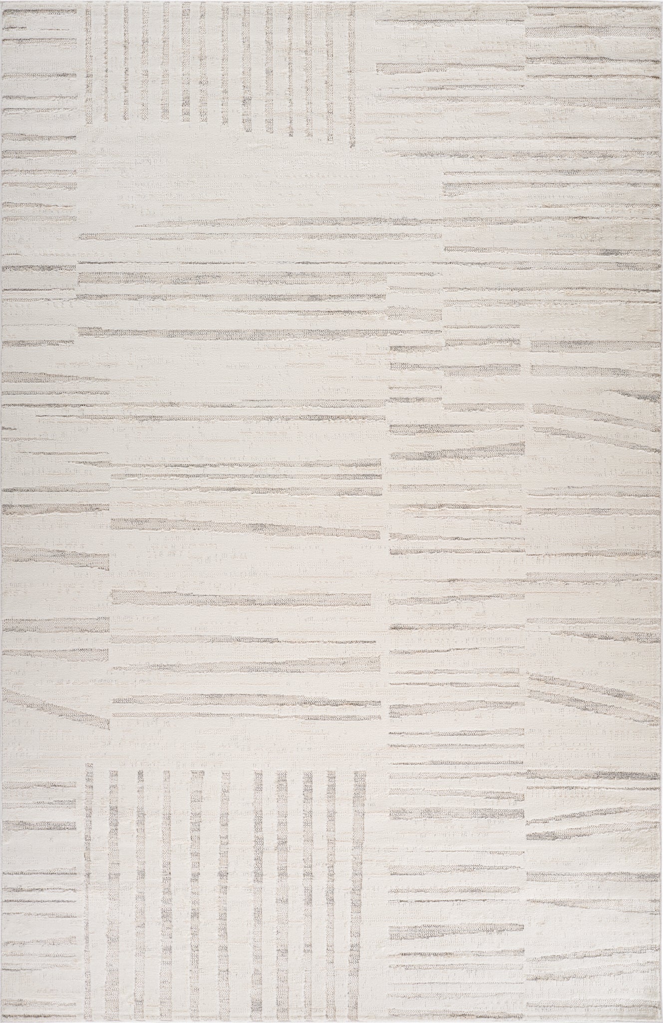 Astra Modern Abstract Beige Rug - Area Rugs - Rug Branch