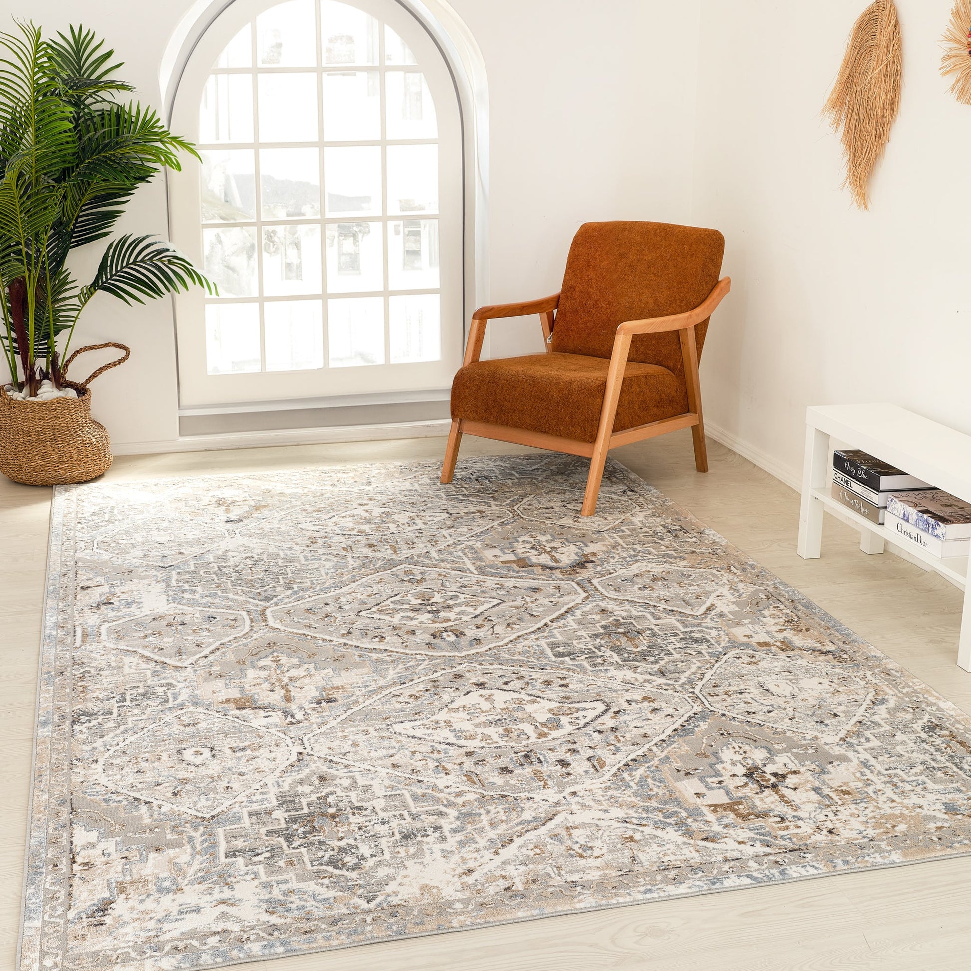 Atlas Classic Oriental Blue Rug - Area Rugs - Rug Branch