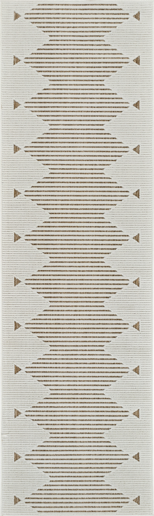 Maise Striped Modern Beige Rug