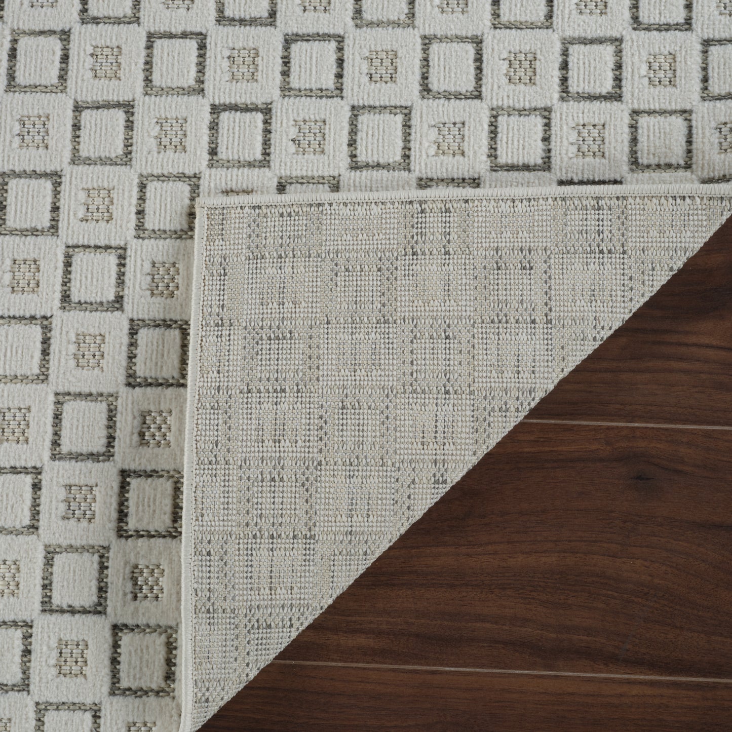 Maise Abstract Modern Cream Rug