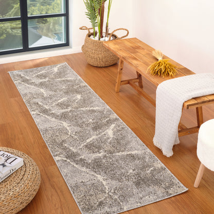 Jules Modern Marble Grey Rug