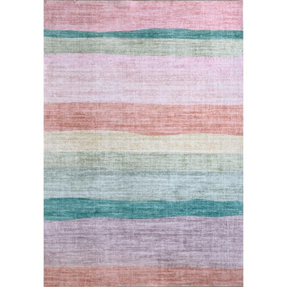 Soft Steps Playtime Colorful Rainbow Playmat Pink Soft Rug