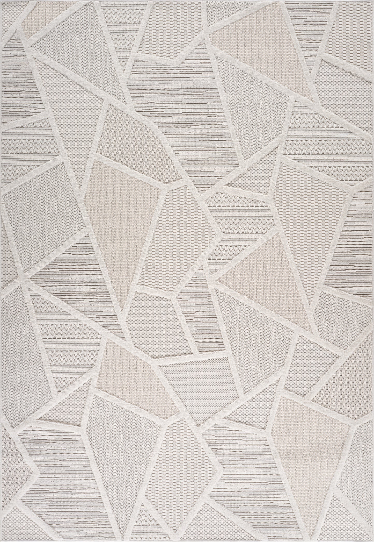 Maison Modern Abstract Cream Rug