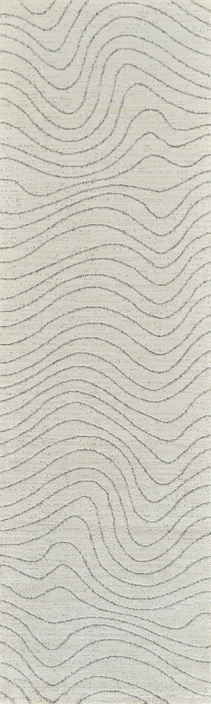 Tapis beige moderne abstrait Casa