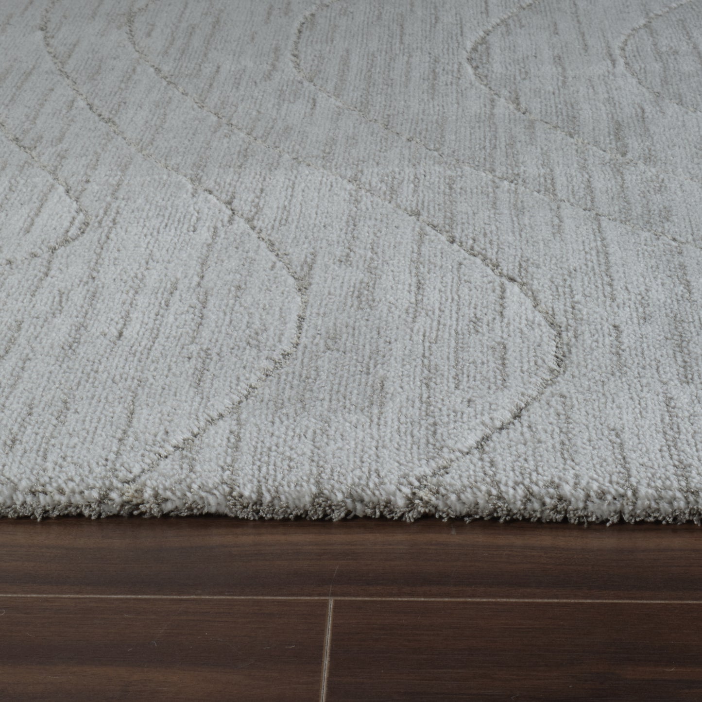 Tapis gris moderne abstrait Casa