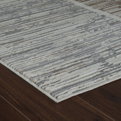 Nomad Abstract Modern Beige Rug