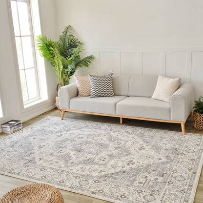 Nomad Persian Oriental Grey Rug