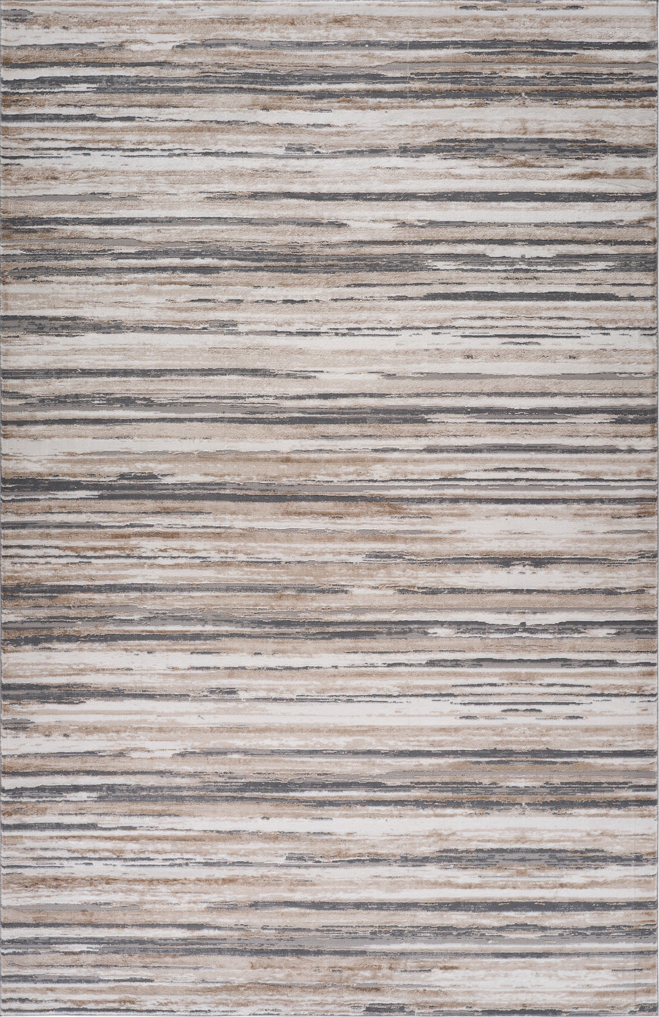 Tapis beige abstrait lignes Atlas