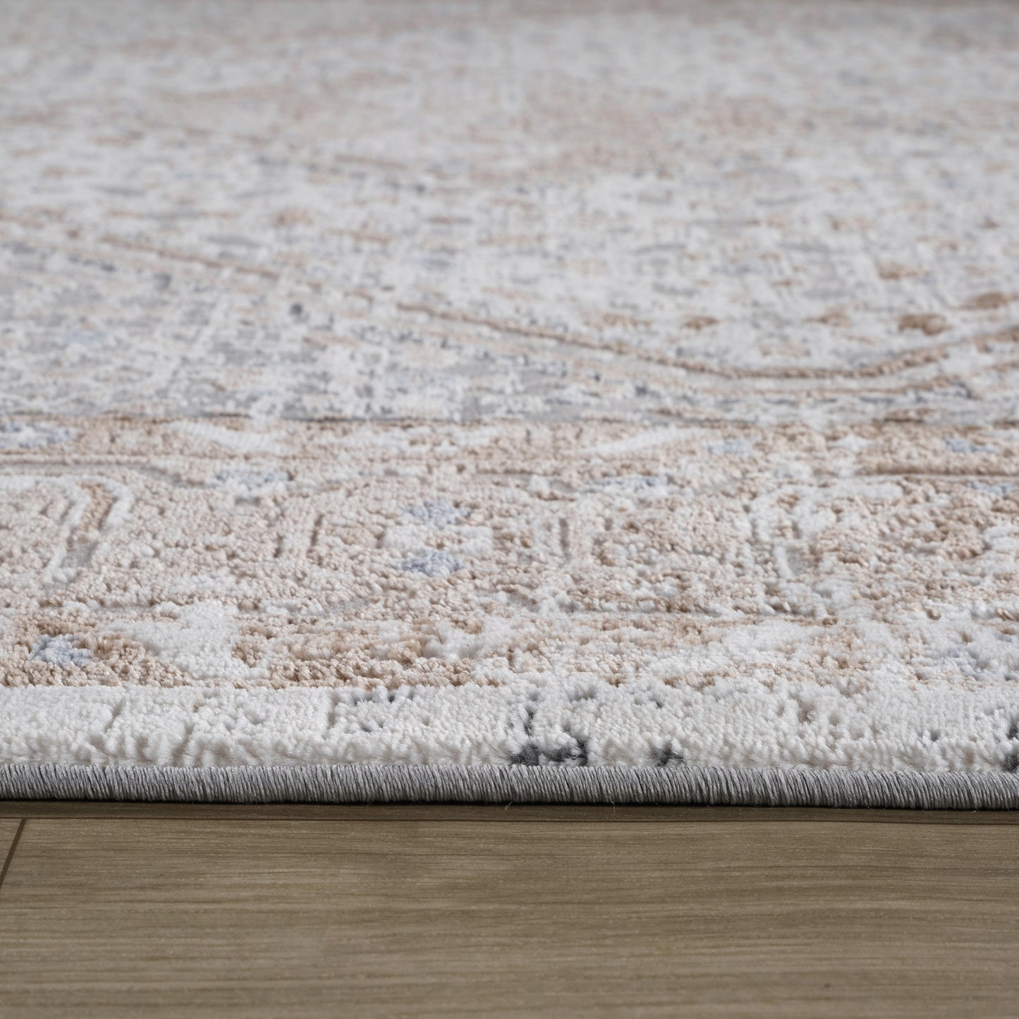 Tapis persan beige vieilli Atlas