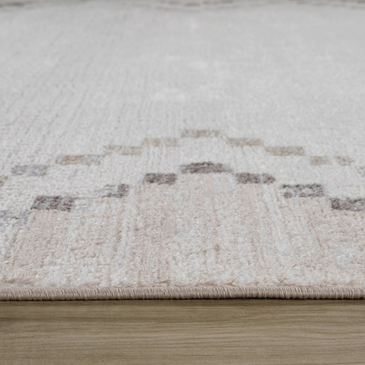 Tapis beige bohème abstrait Cadence