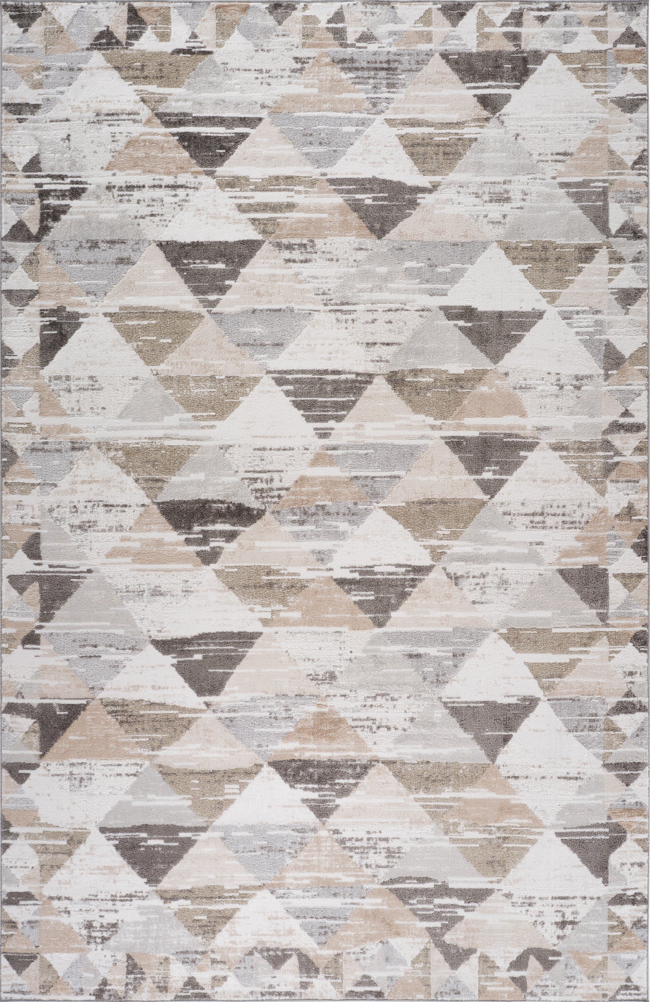 Tapis beige moderne abstrait Cadence