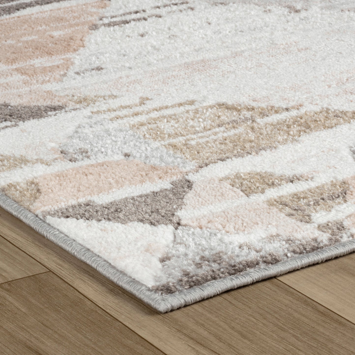 Cadence Abstract Modern Beige Rug