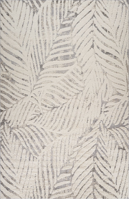 Nimbus Floral Modern Cream Rug