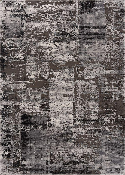 Tapis gris contemporain scandinave Vogue