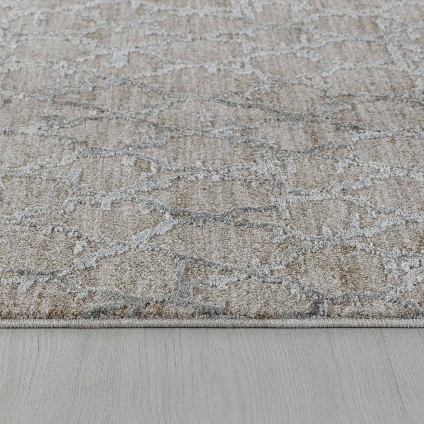 Tapis beige bohème marocain Melo