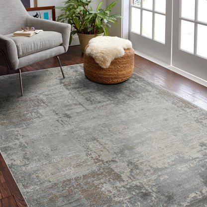 Melo Modern Storm Beige Rug