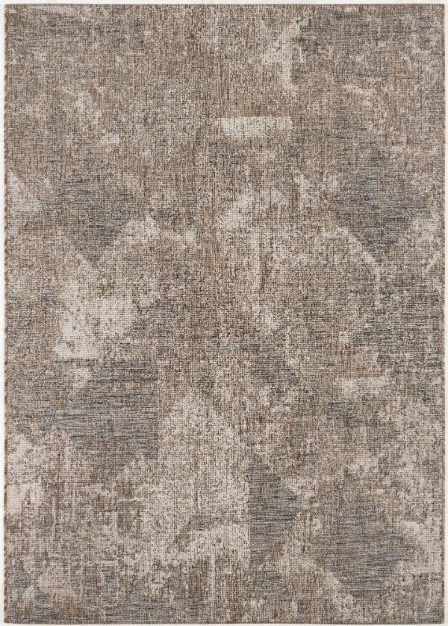 Vista Scandinavian Contemporary Brown Rug